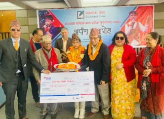 सरूभक्त राष्ट्रिय बाल प्रतिभा पुरस्कार मल्ल ठकुरीलाई