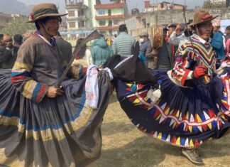 नुवाकोट महोत्सवमा लोपोन्मुख घोडा नाच आकर्षण