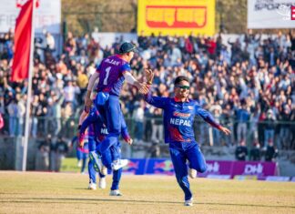 क्यानडालाई ४ विकेटले हराउँदै नेपालले सिरिज जित्यो