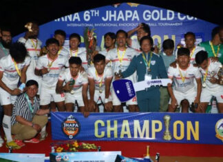 चर्च ब्वाइजले उचाल्यो इटहरी गोल्डकपको उपाधि