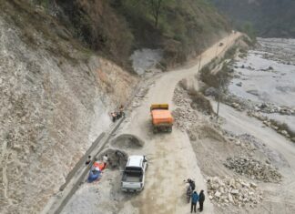 कालीगण्डकी कोरिडोरः १५ महिनापछि बेनी–मालढुङ्गाखण्ड निर्माणमा प्रगति