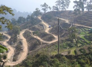 दैजी–जोगबुढा सडक निर्माण कछुवा गतिमा