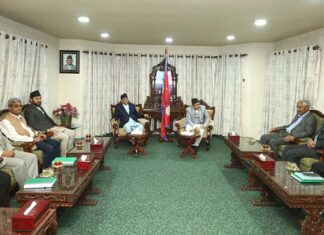 सभामुख र शीर्ष नेताहरुबीचको छलफल सुरु