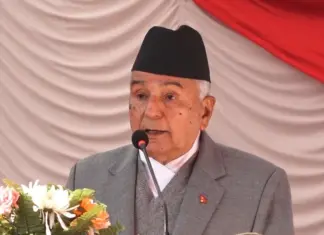 विदेश गएका नेपालीलाई स्वदेश फर्कने वातावरण बनाऔँः राष्ट्रपति पौडेल