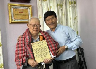 एनसीएफ नेपालका प्रथम महामन्त्री पास्टर दफ्तन सादा सम्मानित (तस्बिरसहित)