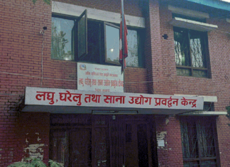 पर्वतका ९१ साना उद्योग बन्द