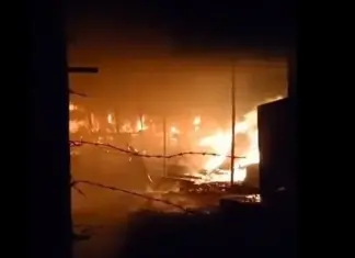 रोशी गाउँपालिकामा आगलागी, पन्ध्र घर नष्ट