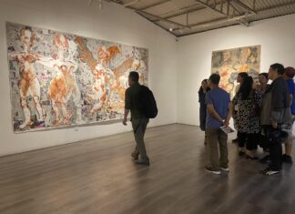 इरानी चित्रकारको एकल चित्रकला प्रदर्शनी सुरू