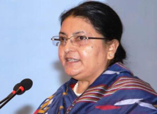 पूर्वराष्ट्रपति भण्डारीद्वारा उँभौलीको शुभकामना