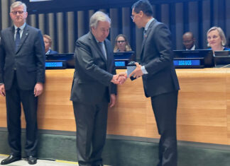 शान्ति सैनिक राईलाई मरणोपरान्त राष्ट्रसङ्घको सम्मान