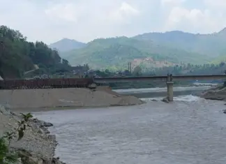 कालीगण्डकी नदीमा युनिक मोटरेवल पुल निर्माण