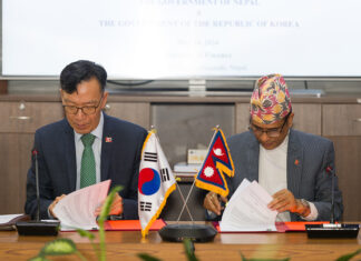 हरित रोजगारीका निम्ति कोरियाले ९८ लाख डलर दिने