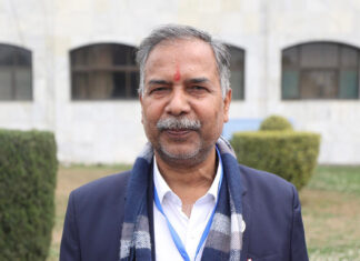 उपराष्ट्रपति यादवसँग संयुक्त अधिराज्यका राजदूतको शिष्टाचार भेट