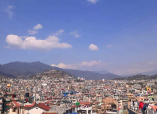 वर्षासँगै काठमाडौँको प्रदूषण कम हुँदै