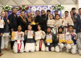 बागमतीलाई कराते प्रतियोगिताको उपाधि