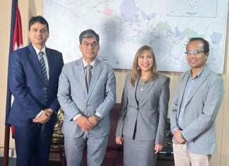 आयोगका उपाध्यक्ष श्रेष्ठ र युएन प्रतिनिधि हानाबीच भेटवार्ता