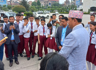 संसदीय अभ्यास बुझ्न विद्यार्थी पुगे दर्शकदीर्घामा