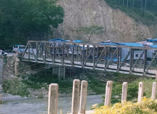 तामाकोशीको पुल निर्माणमा ढिलासुस्ती