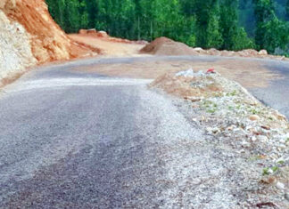 मध्यपहाडी लोकमार्गः धारापानी–झिनडाँडाखण्डमा स्तरोन्नति सुरु