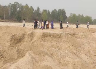 बडहडी खोलामा गरिएको अवैध उत्खननको छानबिन सुरु