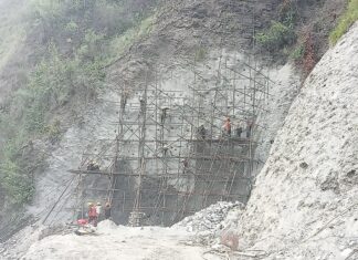 दरबाङ-म्याग्दीखोला जलविद्युत् आयोजनाको दोस्रो अडिटमा सुरुङको काम सुरु