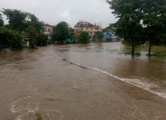 झापा बाढीको उच्च जोखिममा