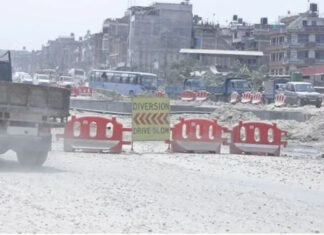 सूर्यविनायक–धुलिखेल सडक विस्तार सुस्त : डेढ वर्षमा २५ प्रतिशत प्रगति