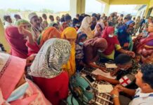 सेनाद्वारा निःशुल्क स्वास्थ्य शिविर सञ्चालन