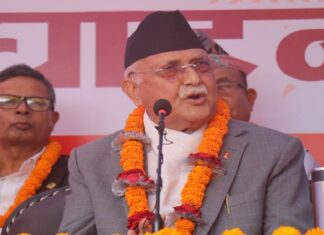 राष्ट्र समृद्ध बनाउन एकताबद्ध निर्णायक शक्ति आवश्यक छ : अध्यक्ष ओली