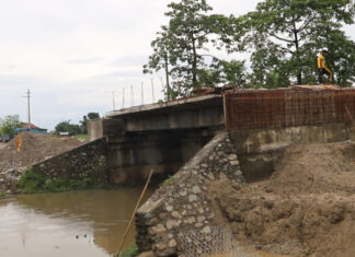 तीन वर्षमा बन्ने भनिएको गेउरिया पुल १० वर्षसम्म पनि बनेन