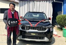 पास्टर लाजरस थुलुङलाई ५० लाखको किया मोटर उपहार